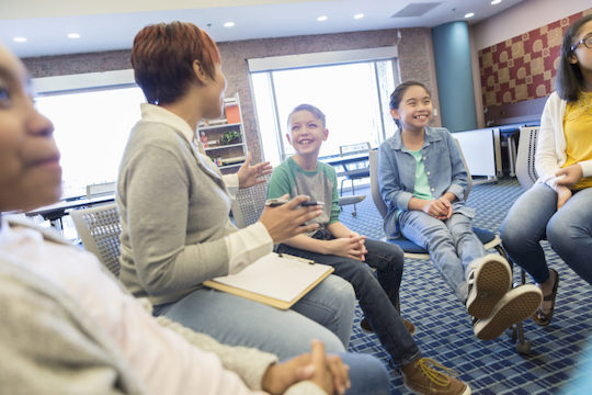 Group therapy with children